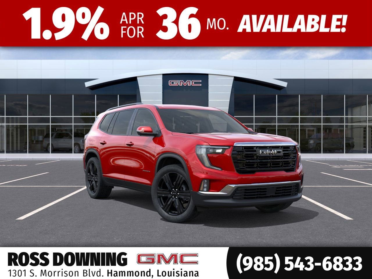2026 GMC Acadia Elevation