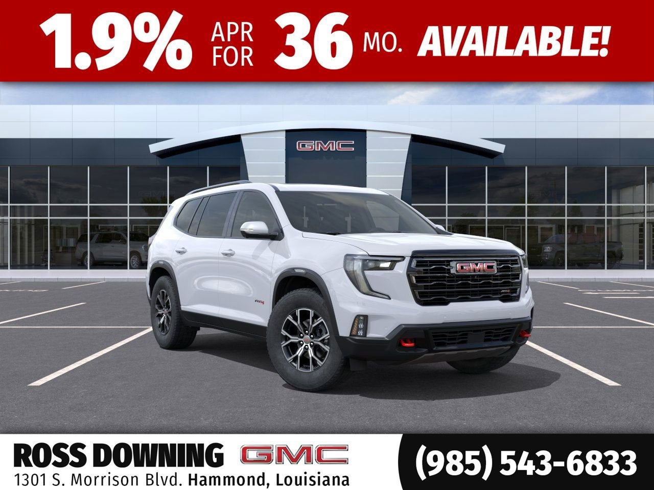 2026 GMC Acadia AT4