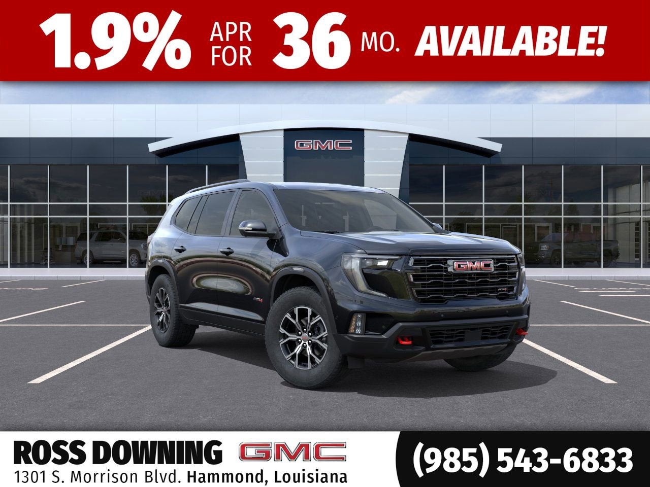 2026 GMC Acadia AT4