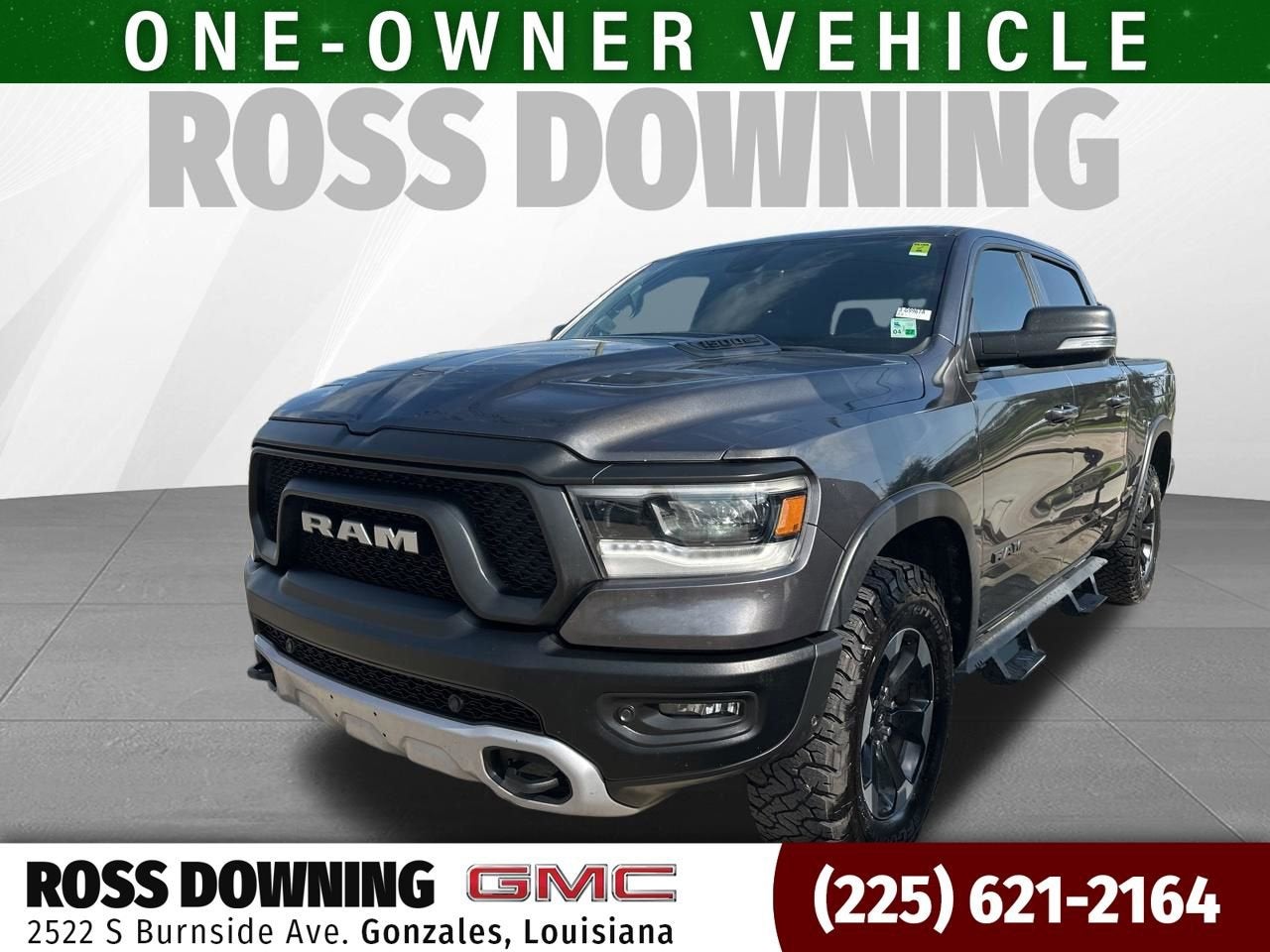 2019 RAM 1500 Rebel Crew Cab 4x4 5'7" Box
