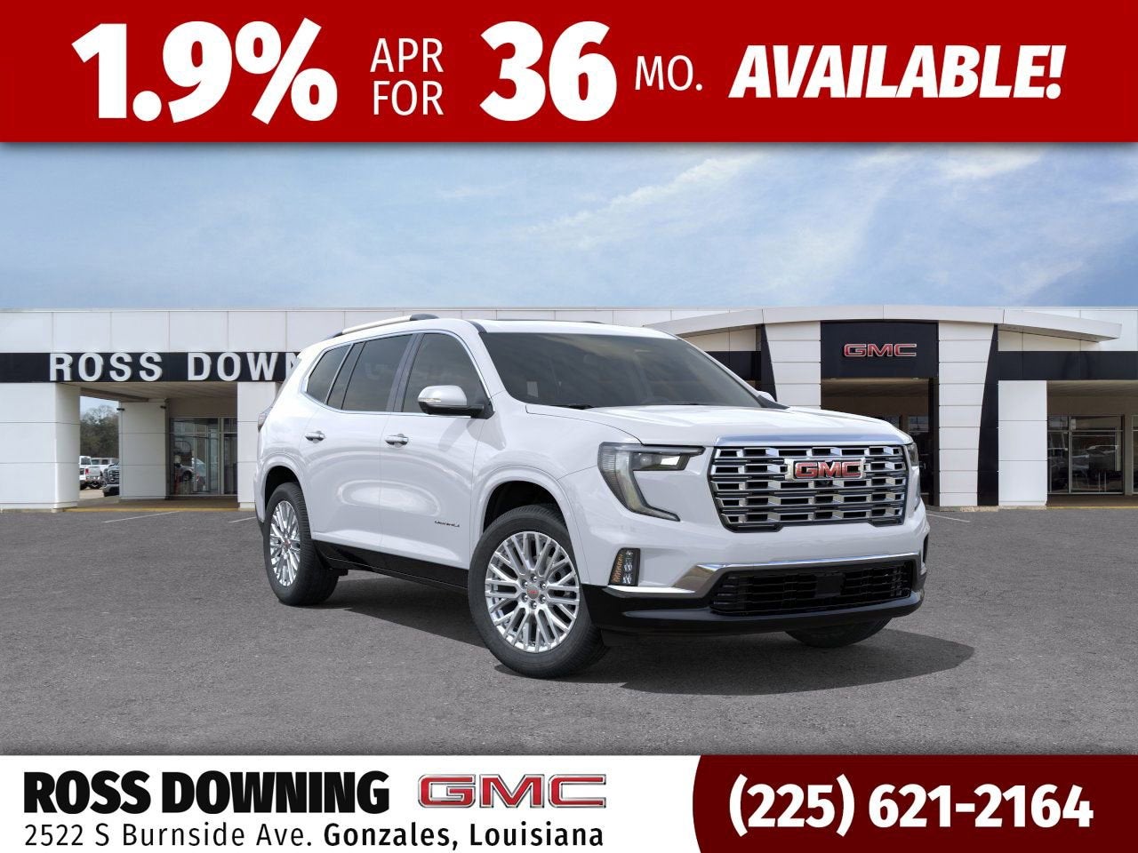 2026 GMC Acadia Denali