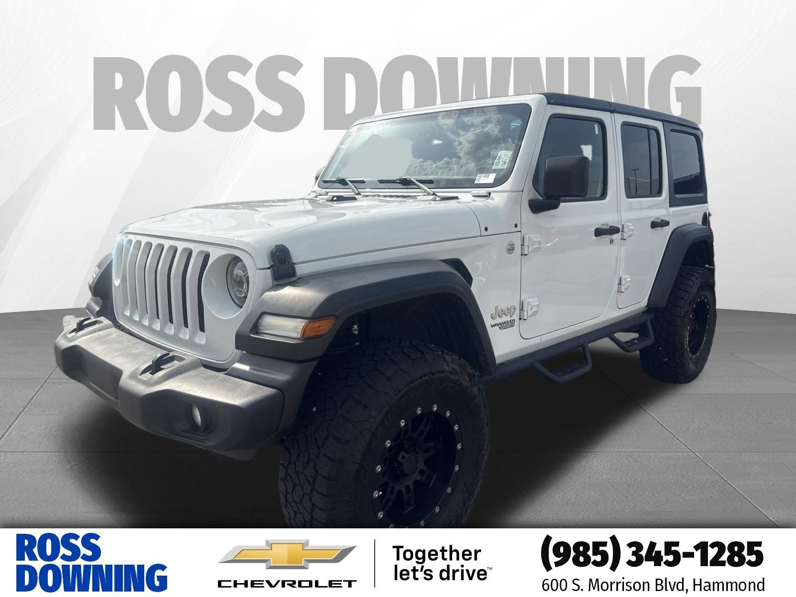 2020 Jeep Wrangler Unlimited Sport S 4x4