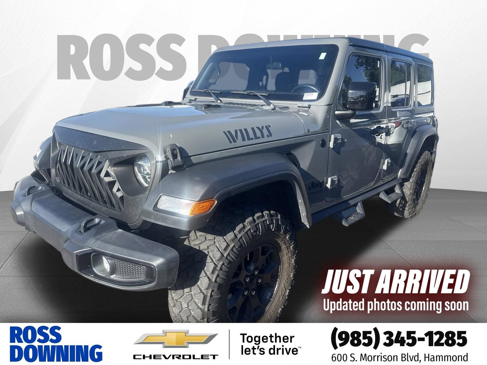 2021 Jeep Wrangler Unlimited Willys