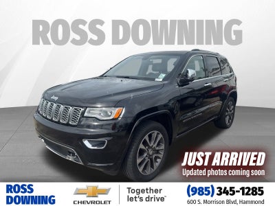 2018 Jeep Grand Cherokee Overland 4x2