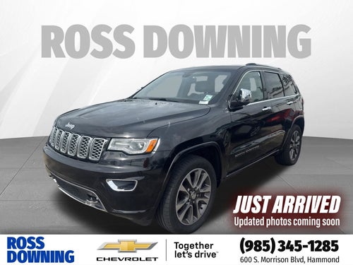 2018 Jeep Grand Cherokee Overland 4x2