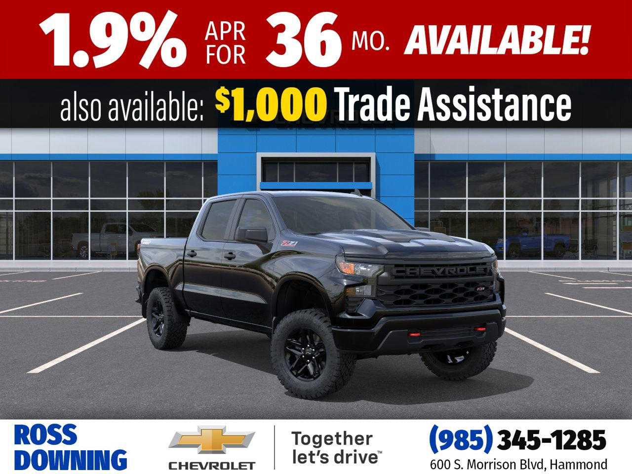 2026 Chevrolet Silverado 1500 Custom Trail Boss