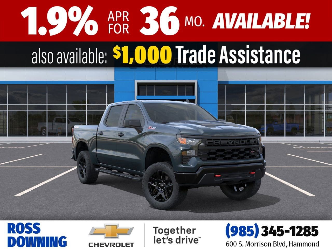 2026 Chevrolet Silverado 1500 Custom Trail Boss