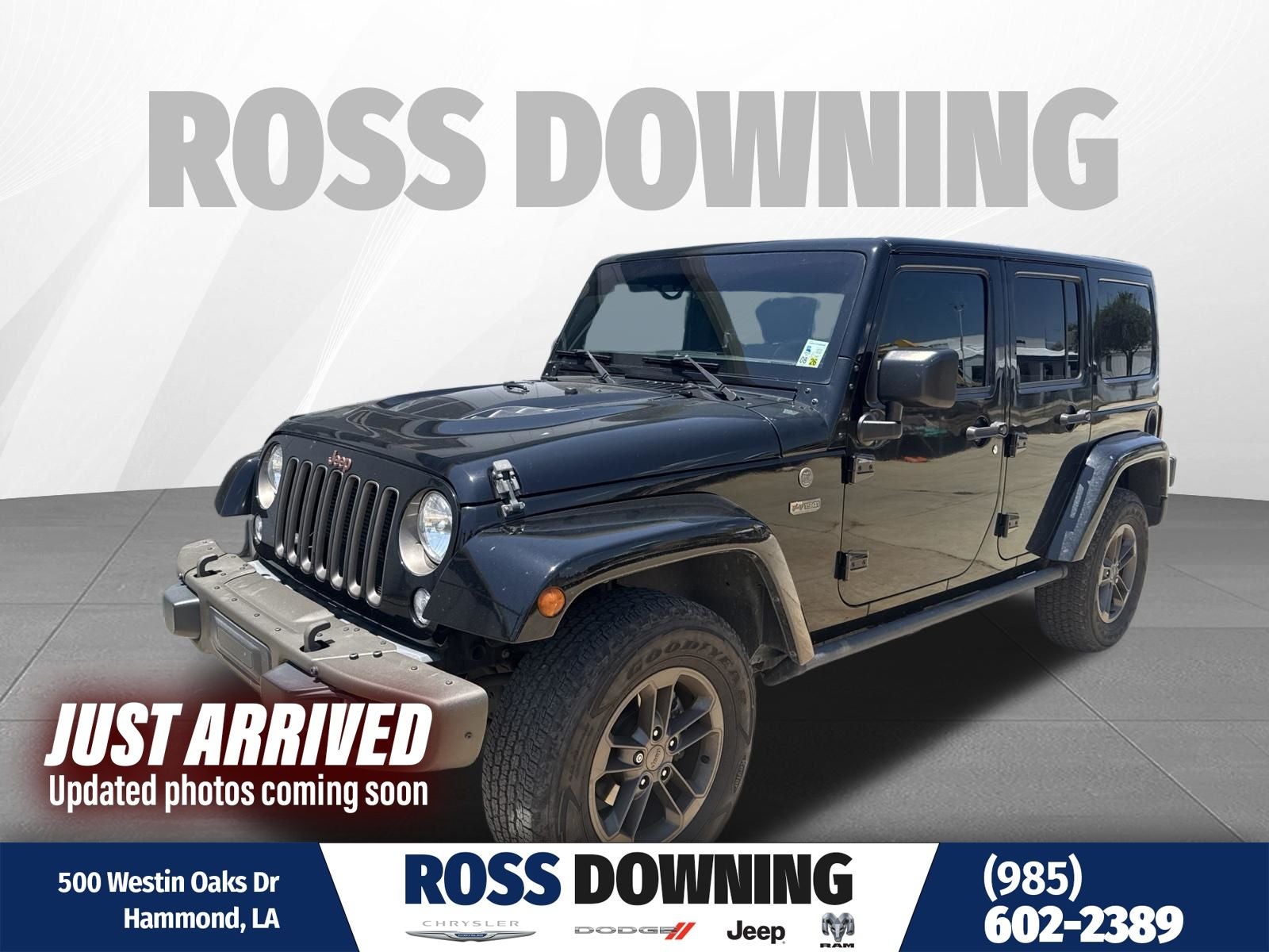 2016 Jeep Wrangler Unlimited Sahara