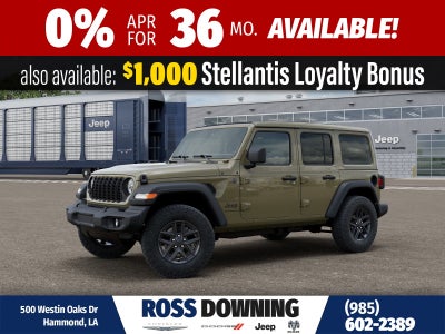 2026 Jeep Wrangler Sport S