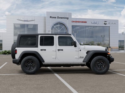 2026 Jeep Wrangler WRANGLER 4-DOOR SPORT