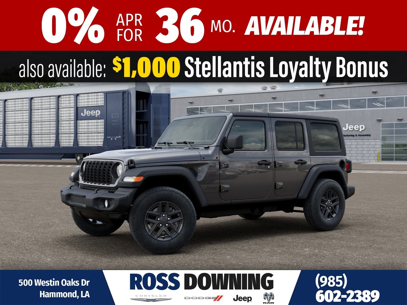 2026 Jeep Wrangler Sport