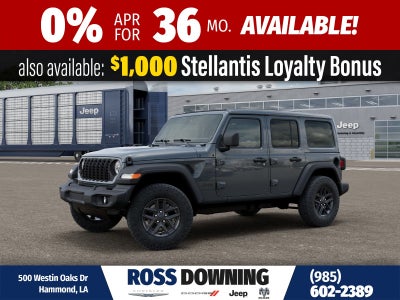 2026 Jeep Wrangler Sport S