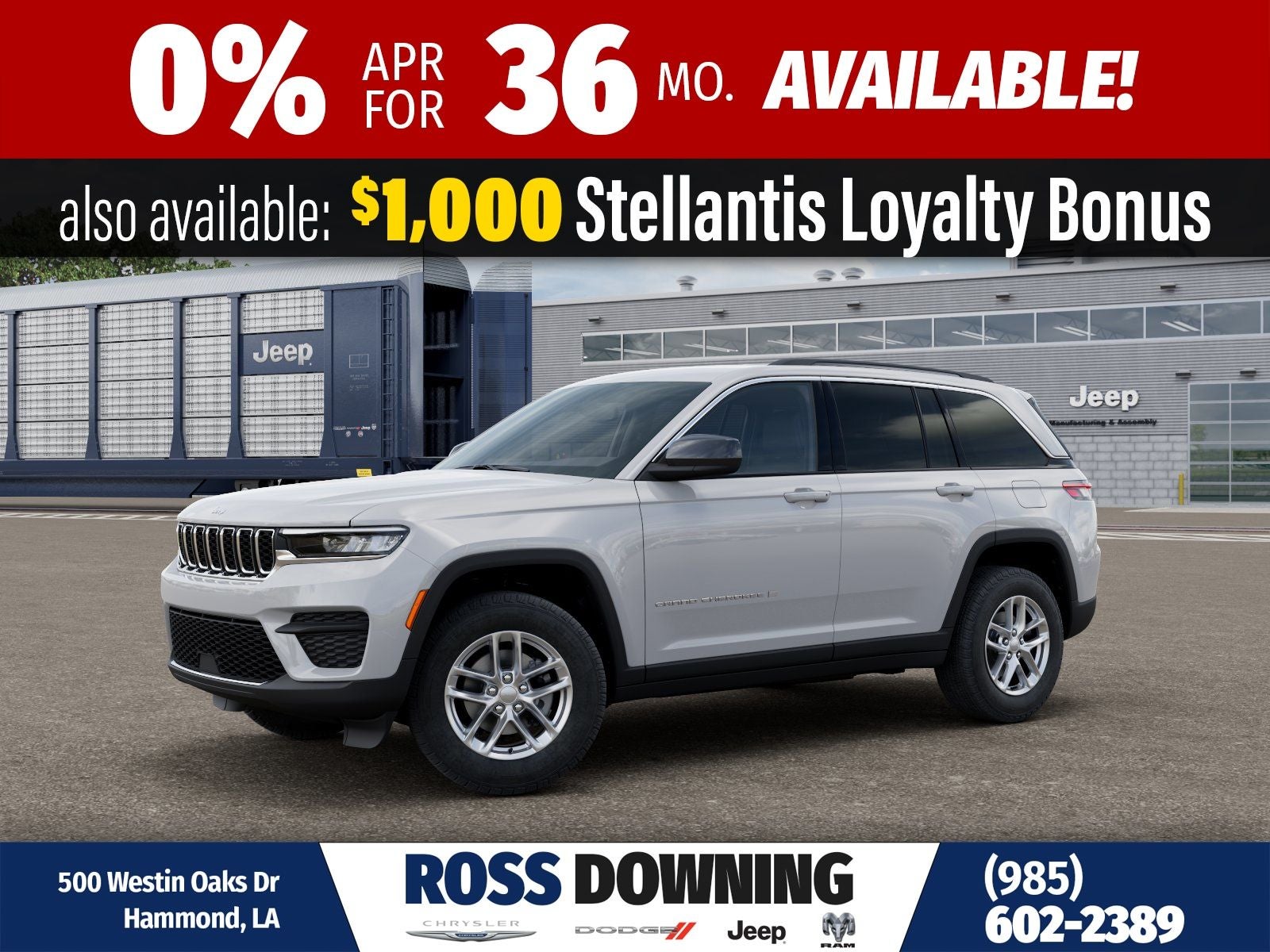 2026 Jeep Grand Cherokee Laredo