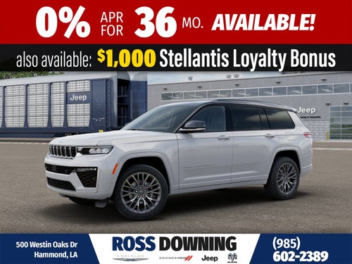 2026 Jeep Grand Cherokee L Summit