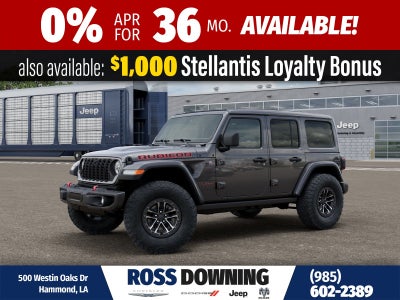 2026 Jeep Wrangler Rubicon X