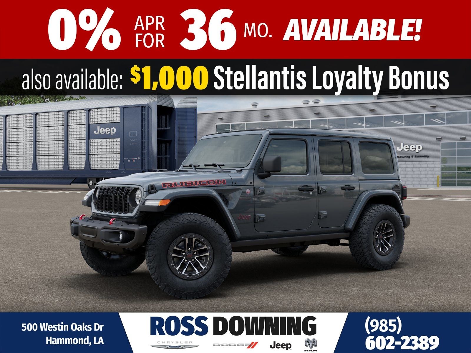 2026 Jeep Wrangler Rubicon X