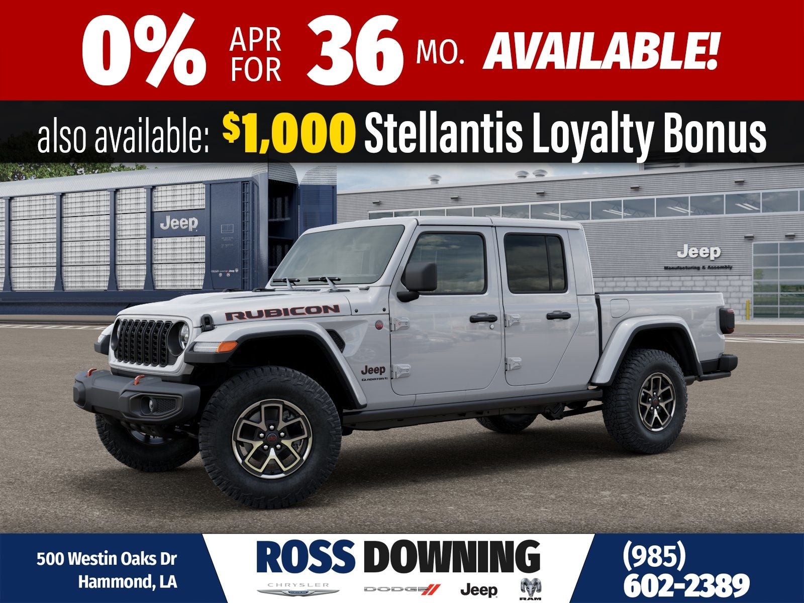 2026 Jeep Gladiator Rubicon