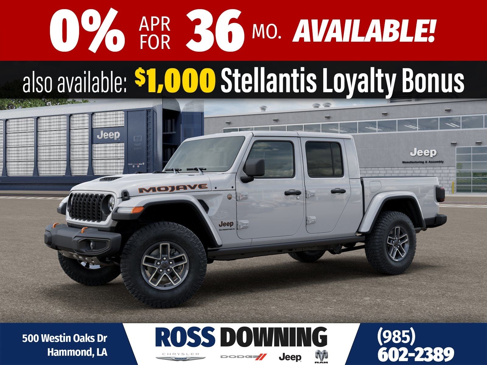 2026 Jeep Gladiator Mojave