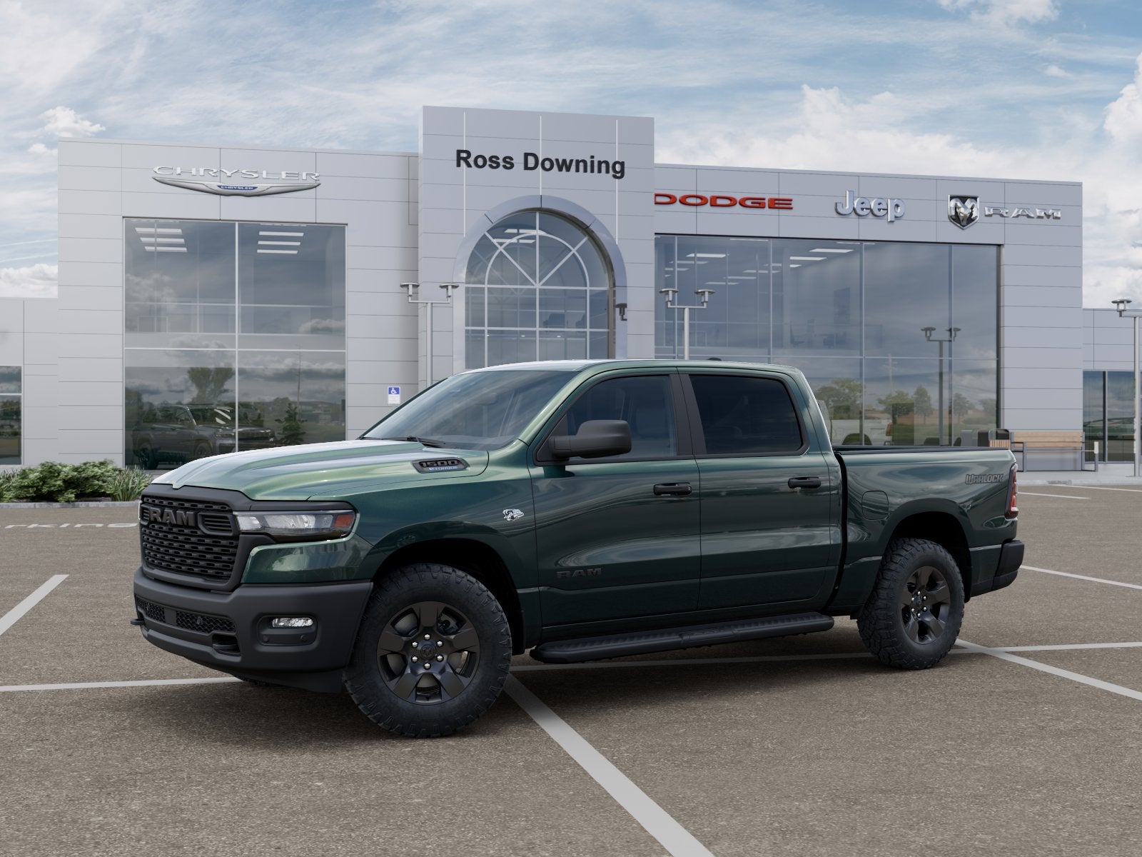 2026 RAM Ram 1500 RAM 1500 WARLOCK CREW CAB 4X4 5'7' BOX