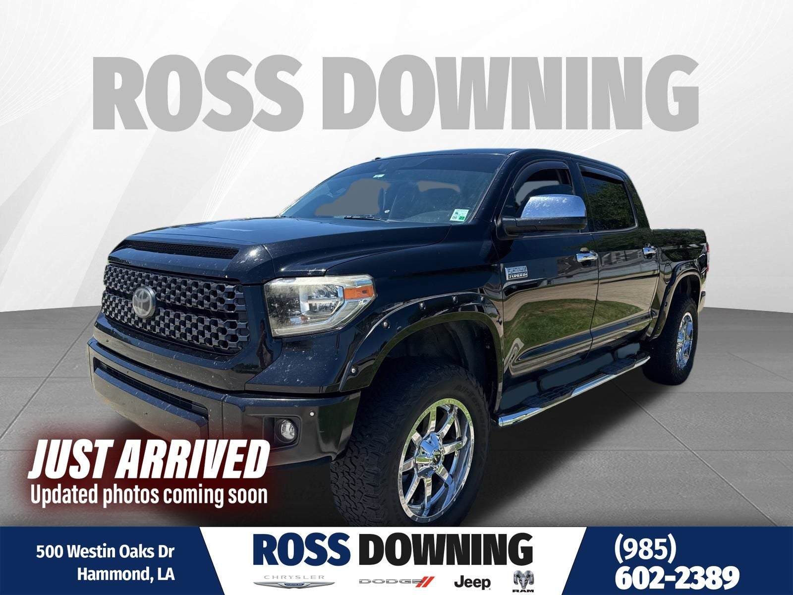 2019 Toyota Tundra Platinum 5.7L V8