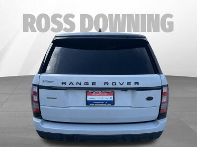 2017 Land Rover Range Rover 5.0L V8 Supercharged