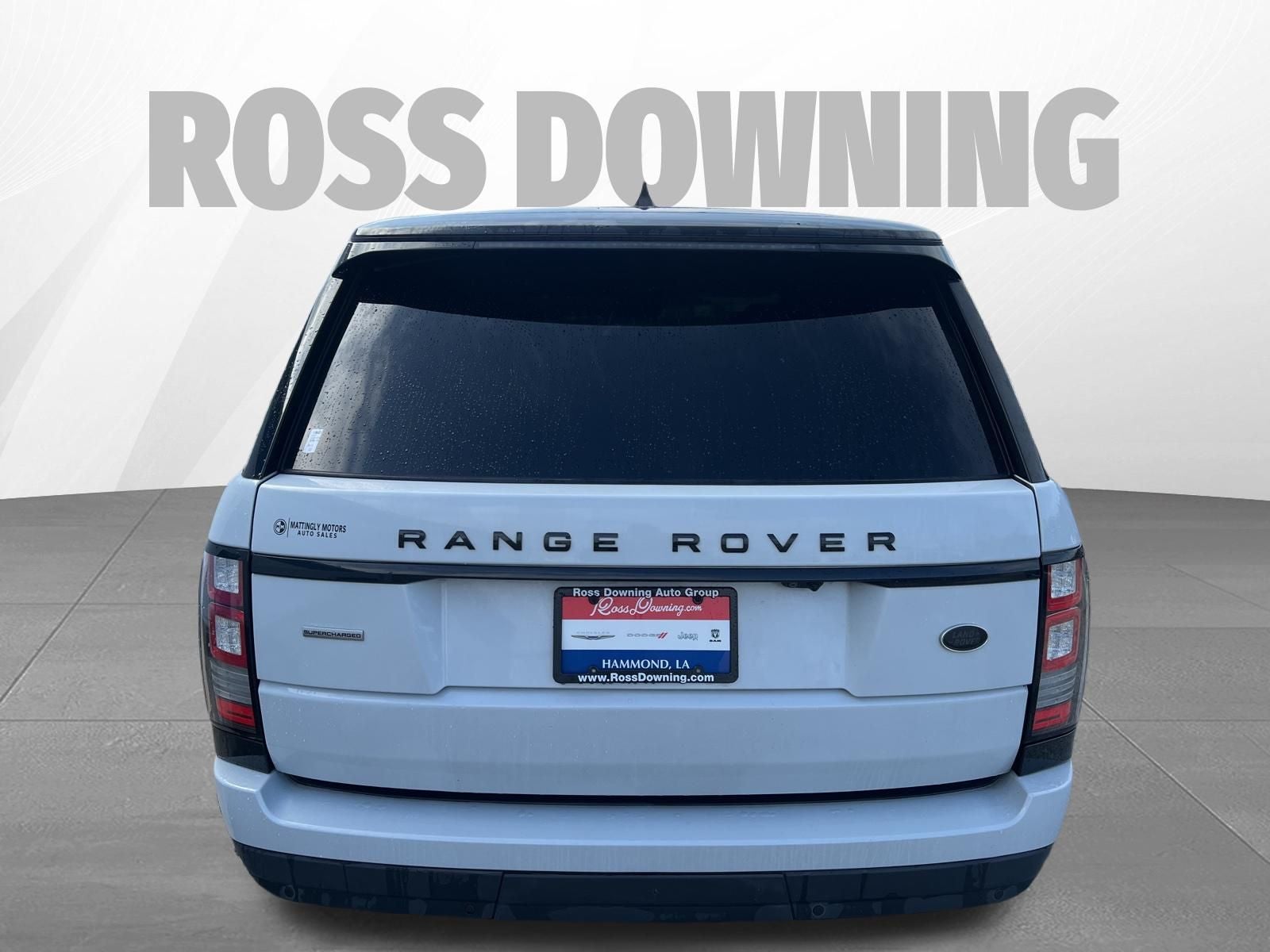 2017 Land Rover Range Rover 5.0L V8 Supercharged