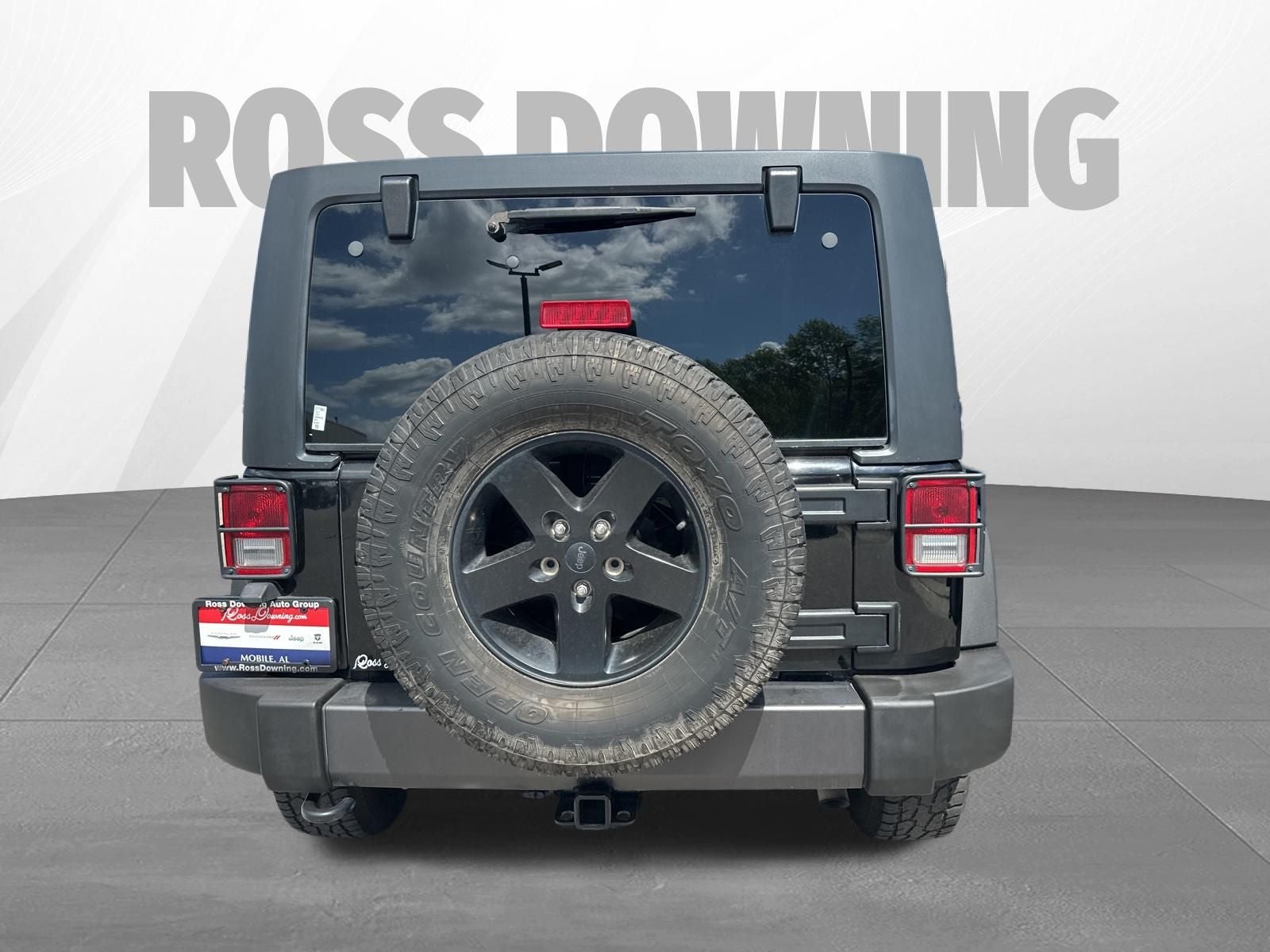 2016 Jeep Wrangler Black Bear