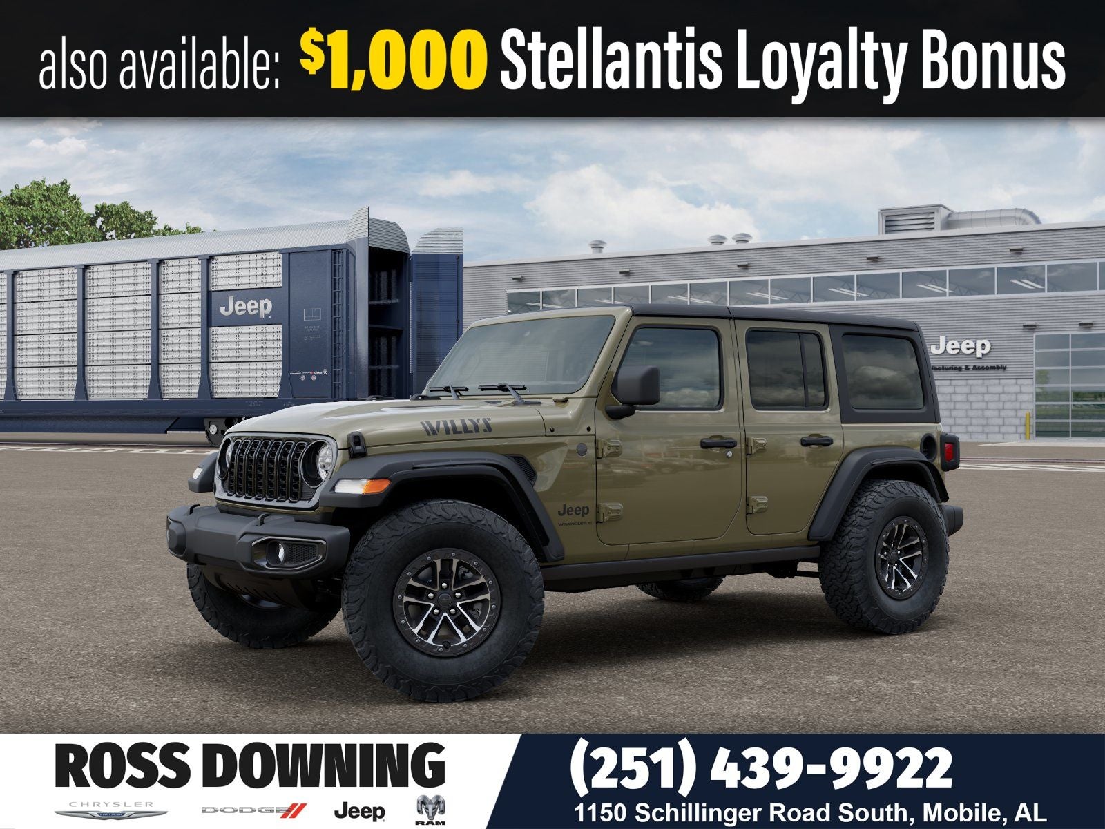 2026 Jeep Wrangler Willys