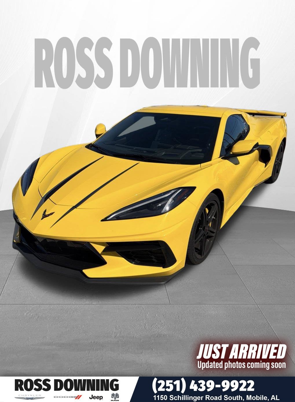 2026 Chevrolet Corvette Stingray 2LT