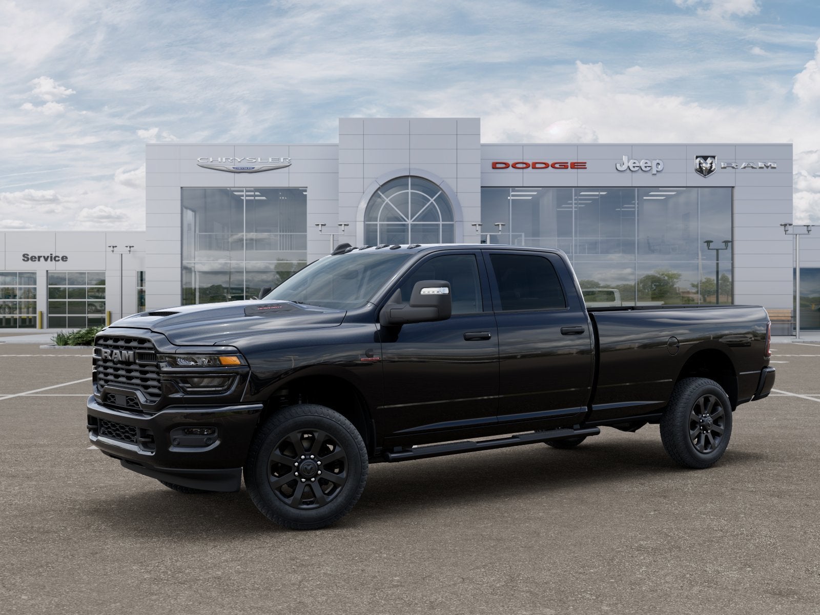 2027 RAM 2500 Black Express