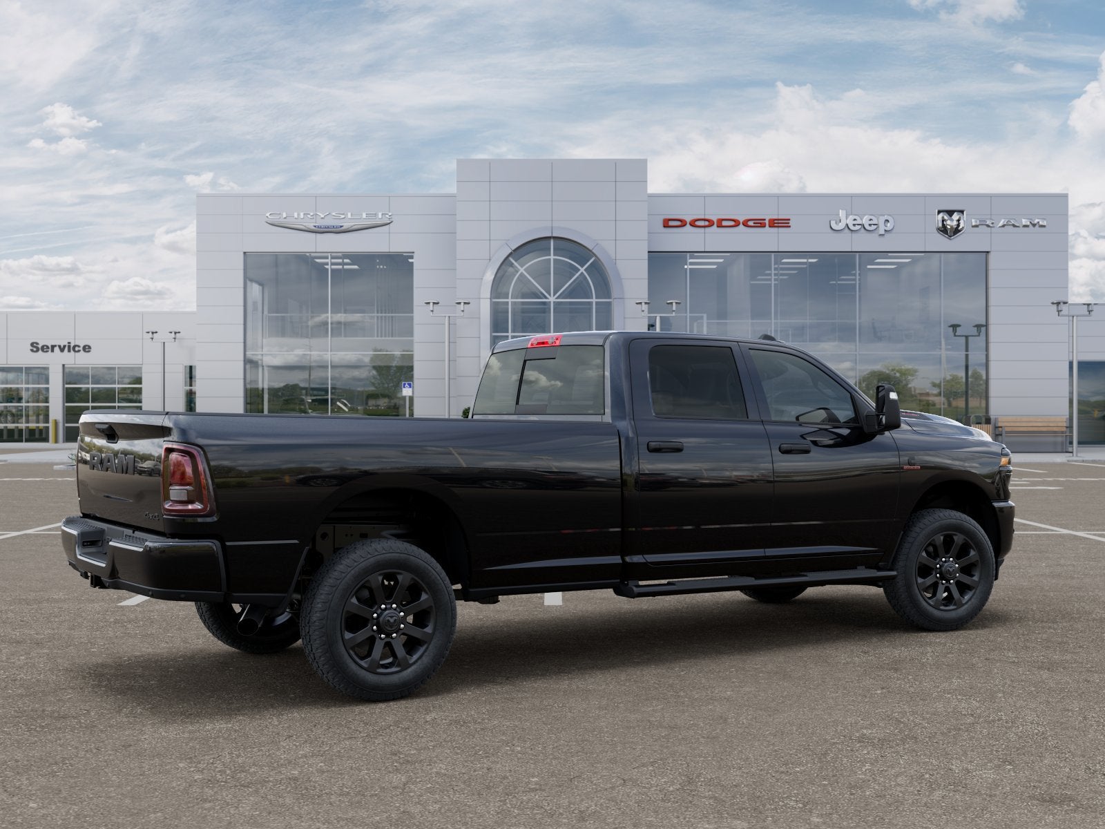 2027 RAM 2500 Black Express